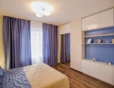 Спальная комната в двухкомнатной квартире в Московсом районе